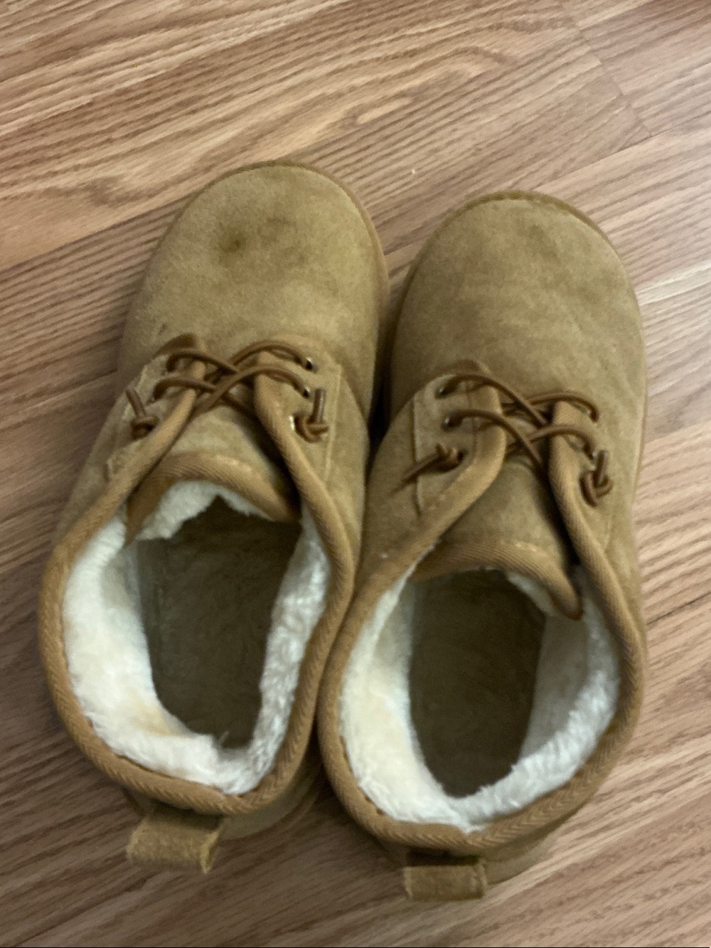Women's Suede Slide On Booties with Fleece Lining Women Size 9.5 - Picture 3 of 6